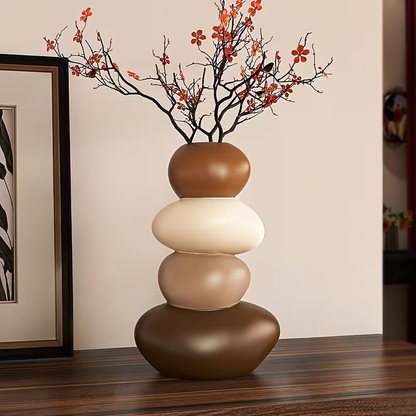 Pebble Stack Vase